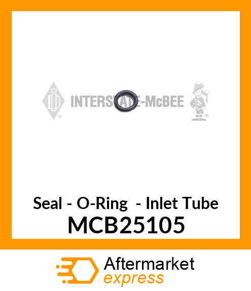 Seal - O-Ring - Inlet Tube MCB25105