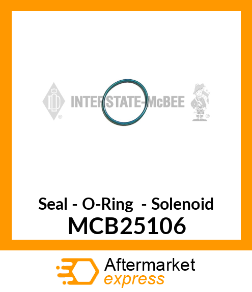 Seal - O-Ring - Solenoid MCB25106