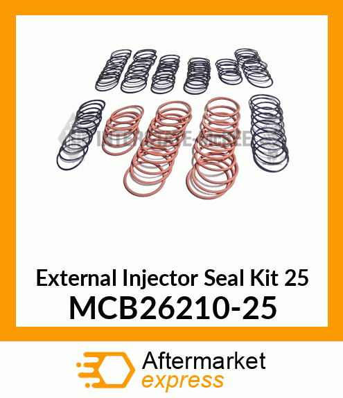 External Injector Seal Kit (25 MCB26210-25