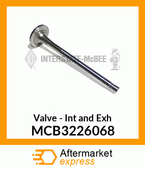 Valve - Intake & Exhaust MCB3226068