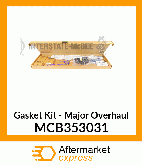 Gasket Set - Major Overhaul MCB353031