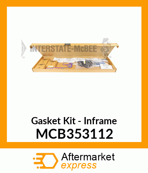 Gasket Set - In Chassis MCB353112