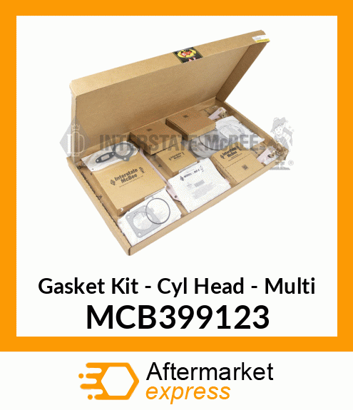 Multi CYL Head, Gasket Set MCB399123