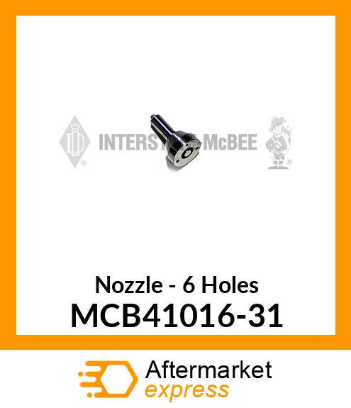 Nozzle - 6 Holes MCB41016-31