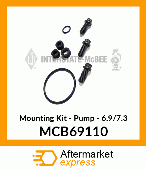 Mounting Kit - Pump - 6.9/7.3 MCB69110