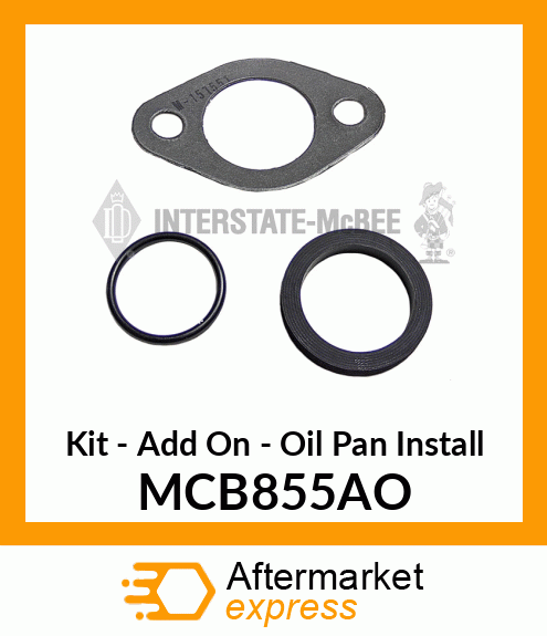 Kit - Add On - Oil Pan Install MCB855AO