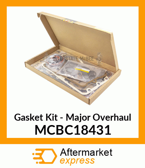 Gasket Set - Major Overhaul MCBC18431