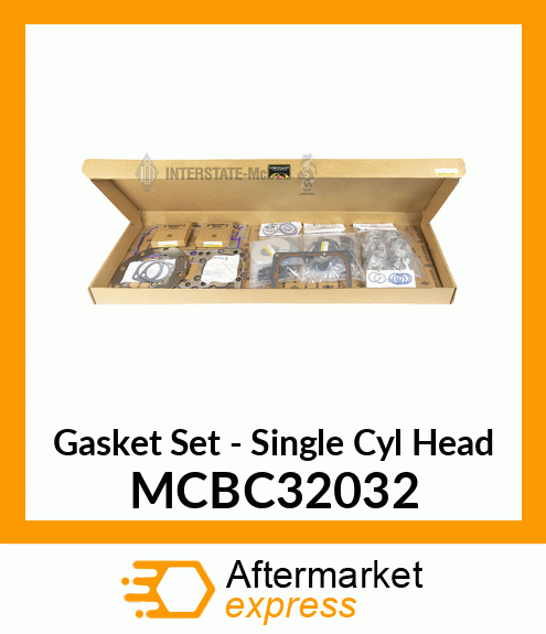 Gasket Set - Single Cyl Head MCBC32032