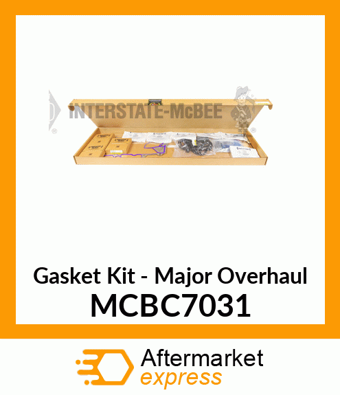 Gasket Set - Major Overhaul MCBC7031