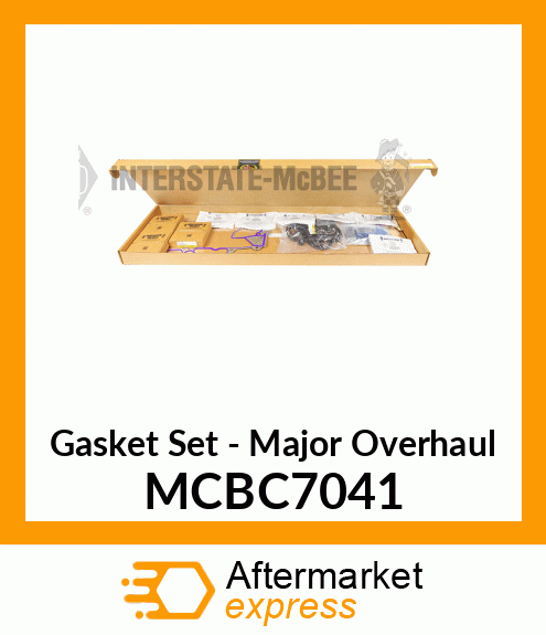 Gasket Set - Major Overhaul MCBC7041