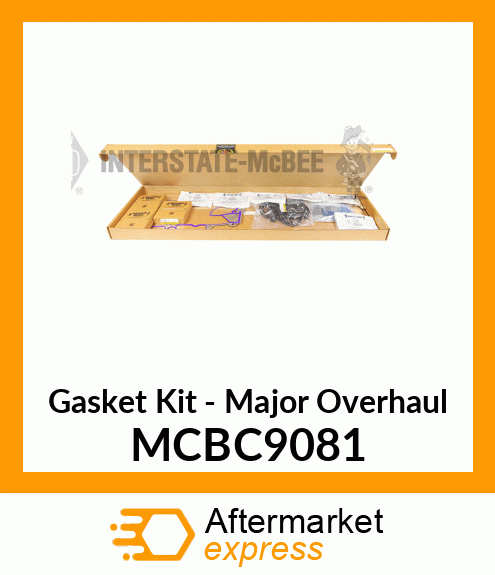 Gasket Set - Mayor Overhaul MCBC9081