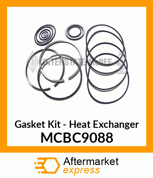 Gasket Set - Heat Exchanger MCBC9088