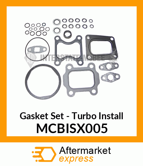 Gasket Set - Turbo Install MCBISX005