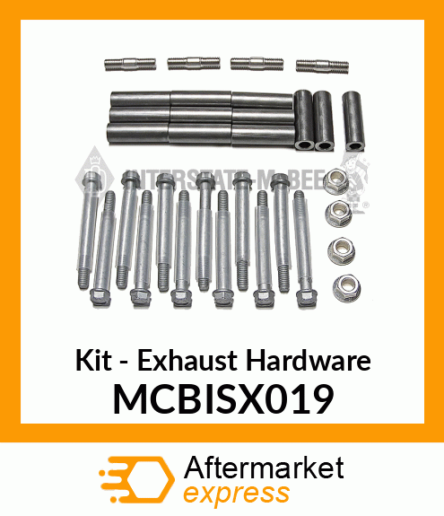 Kit - Exhaust Hardware MCBISX019