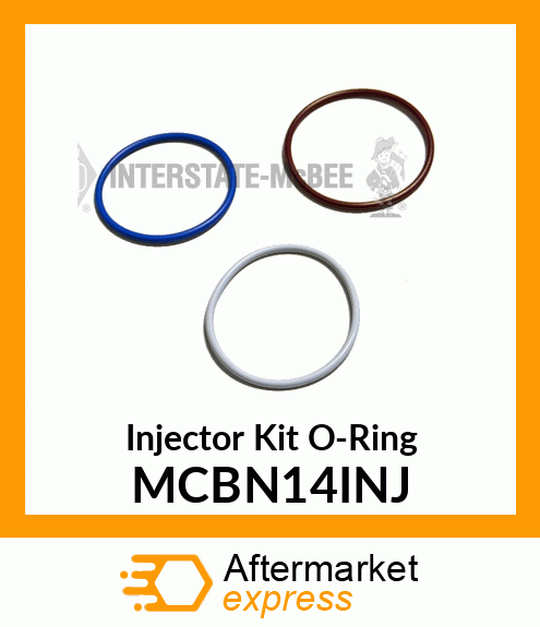 Injector Kit O-Ring MCBN14INJ