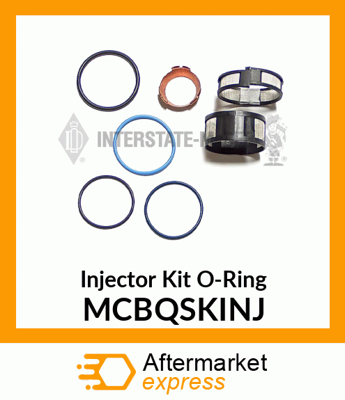 Injector Kit O-Ring MCBQSKINJ