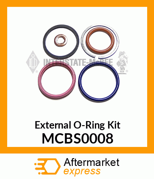 External O-Ring Kit -Ford HEUI MCBS0008