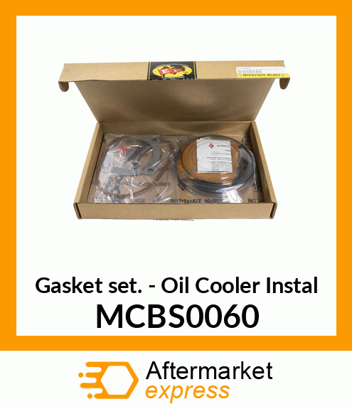 Gasket Set - Oil Cooler Instal MCBS0060