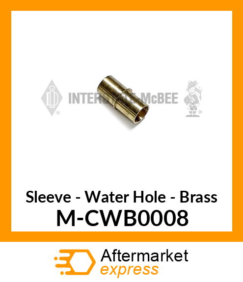 Sleeve - Water Hole - Brass M-CWB0008