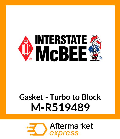 Gasket - Turbo to Block M-R519489