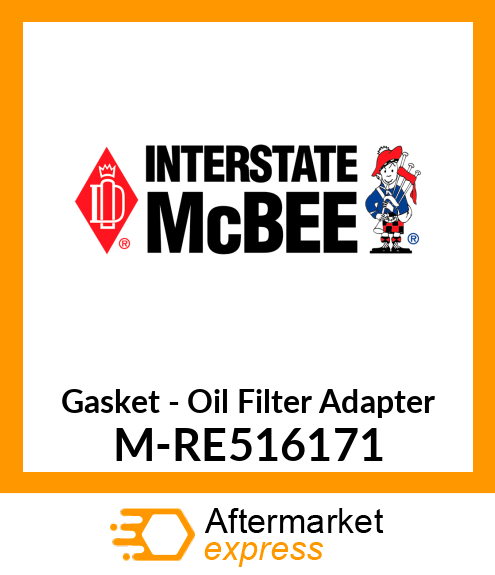 Gasket - Oil Filter Adapter M-RE516171