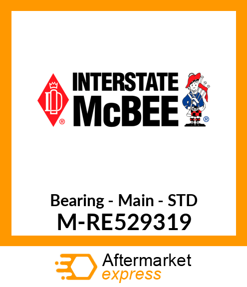 Bearing - Main - STD M-RE529319