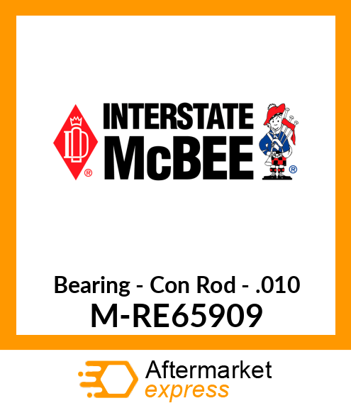 Bearing - Connecting Rod -.010 M-RE65909