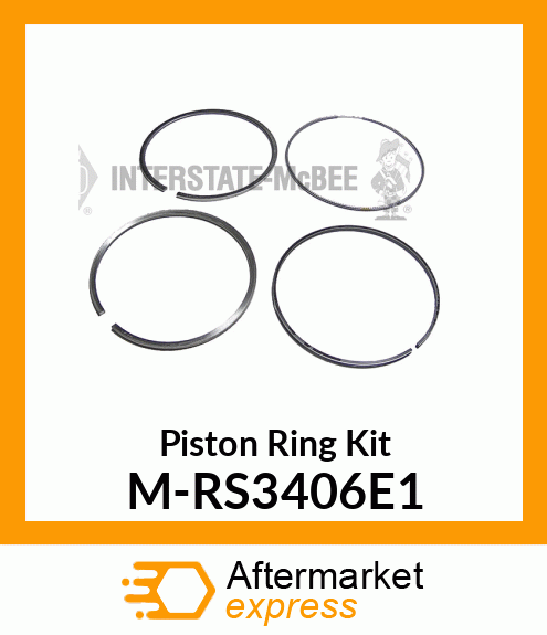 Ring Set - Piston M-RS3406E1