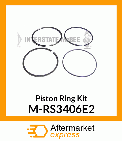 Ring Set - Piston M-RS3406E2