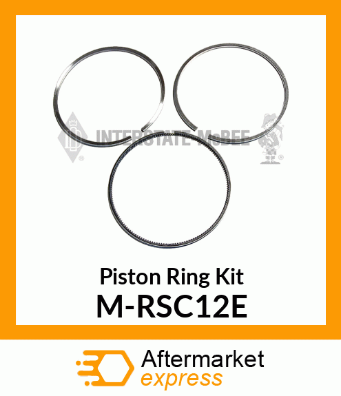 Ring Set - Piston M-RSC12E