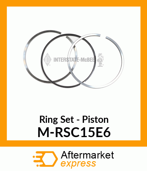 Ring Set - Piston M-RSC15E6