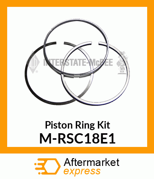 Ring Set - Piston M-RSC18E1