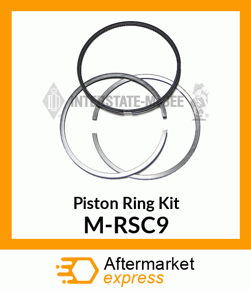 Ring Set - Piston M-RSC9