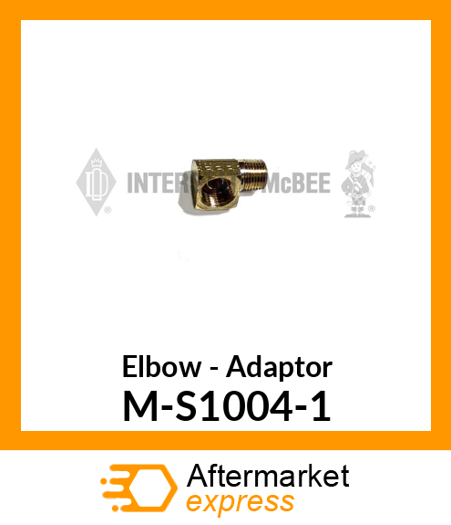 Elbow - Adaptor M-S1004-1