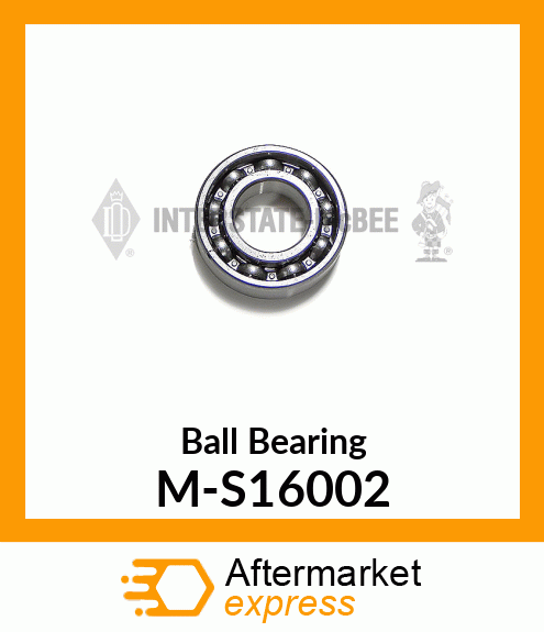 Bearing - Ball M-S16002