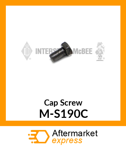 Cap Screw M-S190C