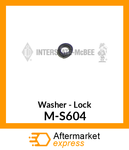 Washer - Lock M-S604