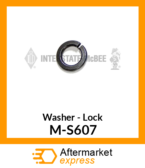 Washer - Lock M-S607