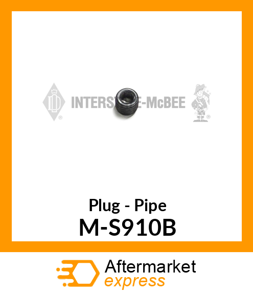 Plug - Pipe M-S910B