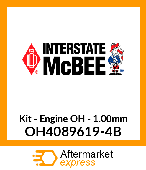 Kit - Engine Overhaul - 1.00mm OH4089619-4B