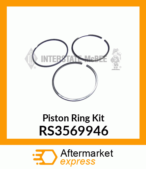 Ring Set - Piston RS3569946