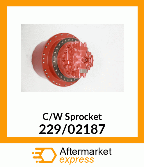 C/W Sprocket 229-02187