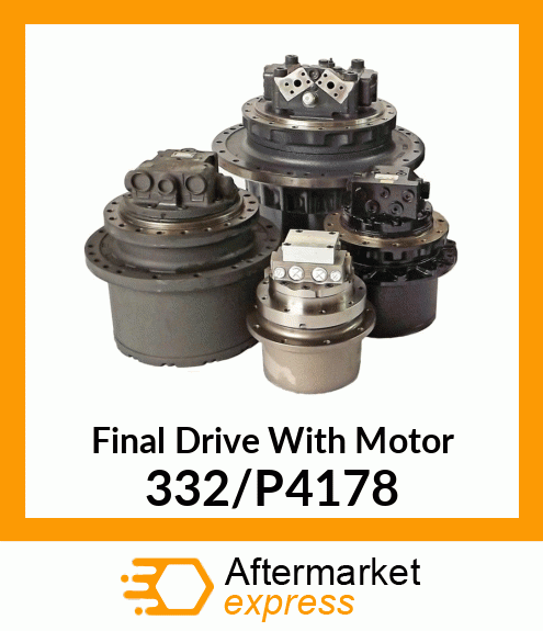 Final Drive With Motor 332/P4178