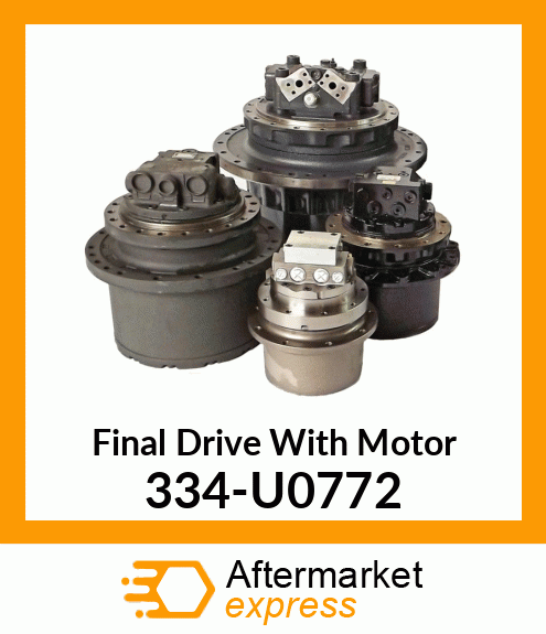 Final Drive With Motor 334-U0772