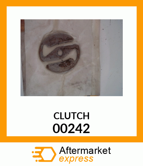 Spare part 00242 + CLUTCH