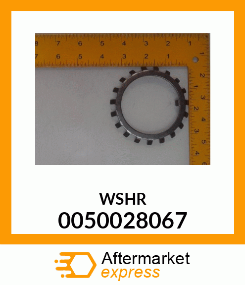 Spare part 0050028067 + WSHR