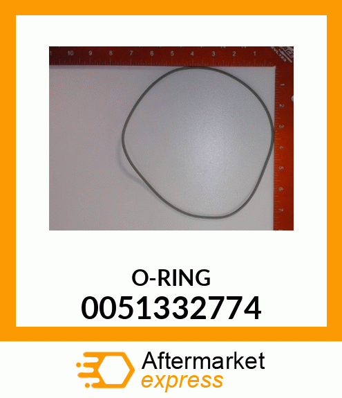 Spare part 0051332774 + O-RING