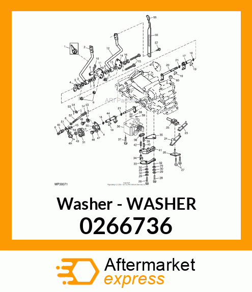 Washer - WASHER 0266736