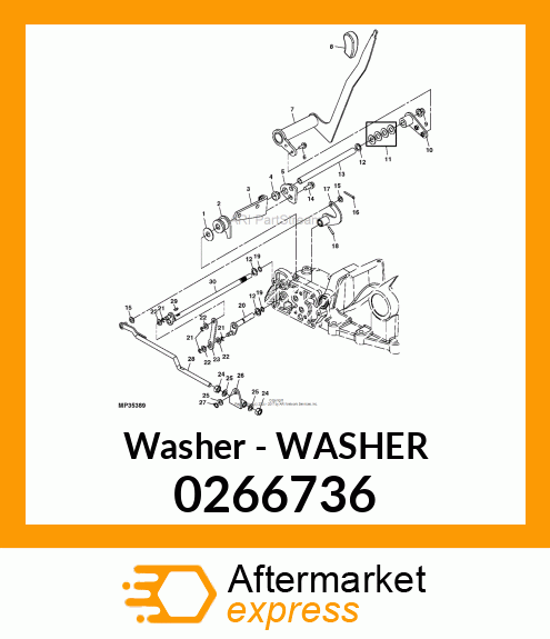 Washer - WASHER 0266736