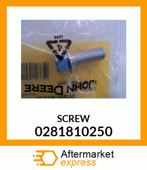 Spare part 0281810250 + SCREW